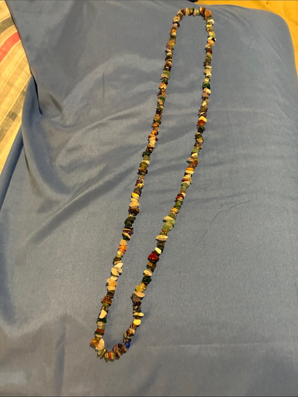 Multicolor Women's Chip Bead Necklace - Unbranded